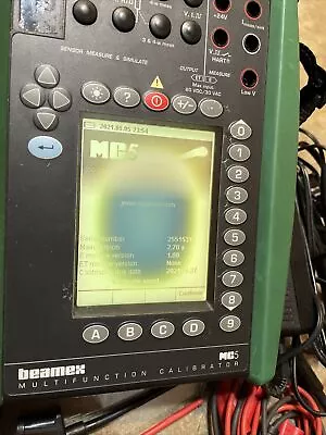 Beamex MC5 Multifunction Process Calibrator W Accessories Screen Fade Ships Free • $2699.95