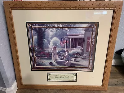 1999 Print Spring Cleaning Mark Keathley No 356/750 Signed COA Excellent Cond • $65