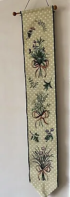 £19.99 • Buy Vintage Style Tapestry Style Bell Pull Wall Hanging Scroll  Fully Lined