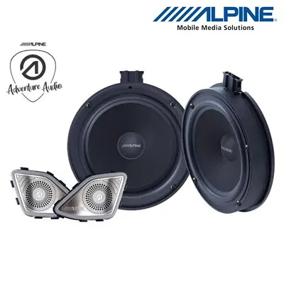 Alpine SPC-106T61 6.5  2-Way Component Speakers For VW Transporter T6.1 Multivan • £292.46