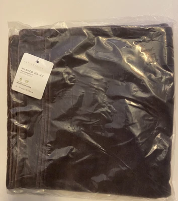 $29 • Buy Pottery Barn*Washed Velvet*Pillow Cover 20” Napa Grape