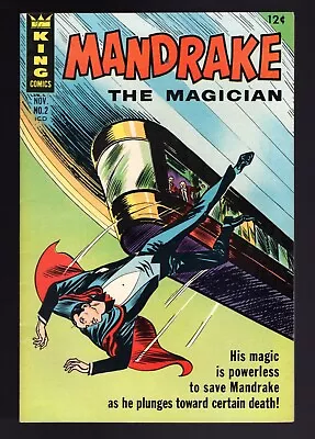 Mandrake The Magician #2 The Phantom App Blimp Cover -1966 King Comics VF White • $24.99