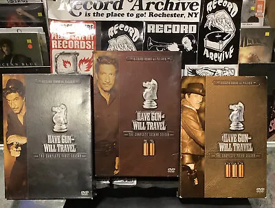 Have Gun-Will Travel Seasons 1-3 (19 Disc DVD Set REGION 1) • $16.99