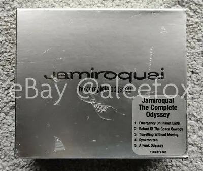 Jamiroquai NEW/SEALED The Complete Odyssey 5 CD Albums Box Set Canada 5102872000 • £99.99