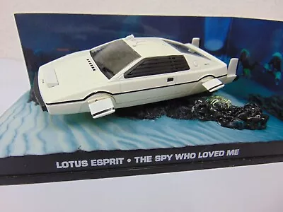 James Bond Ixo Car Collection Lotus Esprit The Spy Who Loved Me 1:43 Scale Model • £4.99