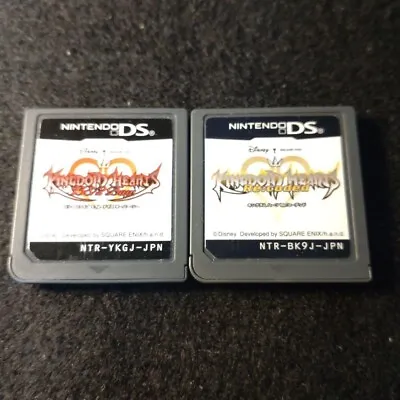 Kingdom Hearts 358/2 Days & Re:coded Set Nintendo DS Region Free Cartridge Only • $15.48