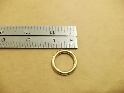 11/16  Solid Brass O Rings 3 MM (Pack Of 25) SCA • $16