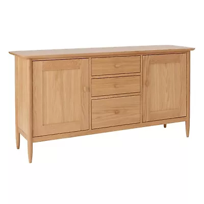 £1092 • Buy Ercol Teramo Large Sideboard Clear Matt Oak W157CM  D45CM  H80CM   RRP £1560