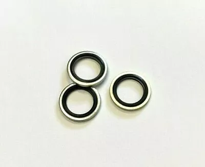 Bonded Seal Washers - 1/2  BSP Nitrile Sealing Washer . Self Centralising Dowty • £1.50