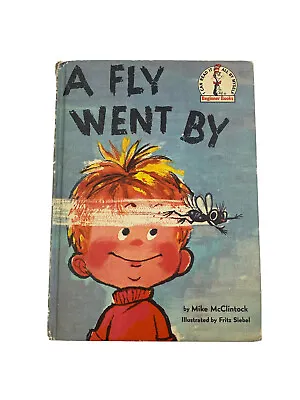 A Fly Went By Mike McClintock Grolier (Hardcover Book 1958) - Book Club Edition • $6.99