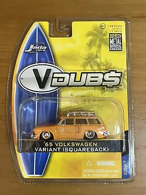 Jada Toys V Dubs '65 Volkswagen Squareback Station Wagon Variant 1/64 Diecast • $19.99