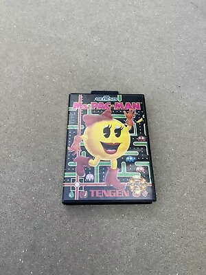 Ms. PAC-MAN Video Game (Sega Genesis 1991) With Box And Manual Untested • $9.97