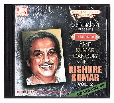 £14.99 • Buy Hindi Karaoke CD Legend Of Amit Kumar Ganguly In Kishore Kumar Vol 2 Aniruddh