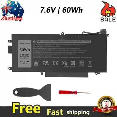 7.6V 60Wh Battery For Dell Latitude 5289 7389 7390 2-in-1 Series K5XWW 71TG4  • $45.99
