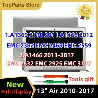 Laptop Disply For MacBook Air 13'' A1369 A1466 2010 - 2017 LCD Display Assembly • $149