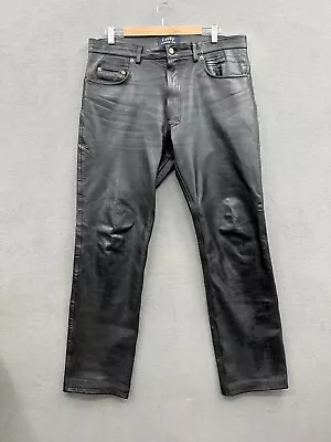 Lucky Leather Men’s 36 Seemless Front Motorcycle Biker Pants Jean Style • $150