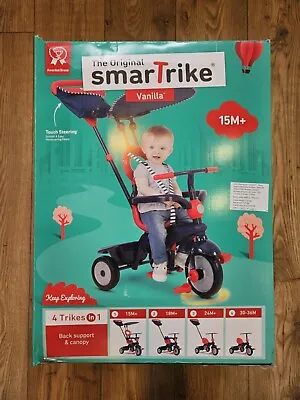 SmarTrike Vanilla 4 In 1 Trike - Navy Exc Condition Kids Trike  • £50