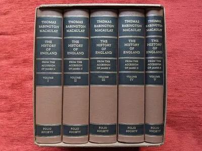 £82.95 • Buy The History Of England. Thomas Macaulay 2009 Folio Society 1st Print - Near Mint
