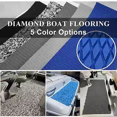 5 Type Small Diamond Boat Flooring Sheet EVA Foam Marine Decking Pad 23.6×94in • $39.59