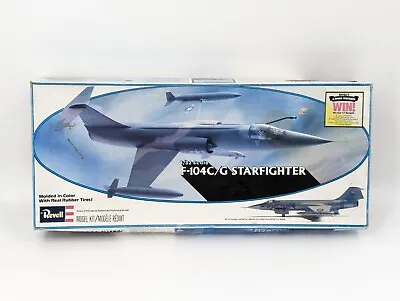 Vintage 1980s Revell F-104C/G Starfighter 1/32 Model Plane Kit 4708 • $64