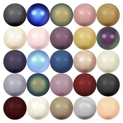 Swarovski 5810 Crystal Round Pearls Beads Jewelry Making *U Pick Color & Size • $14.71