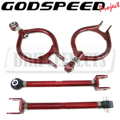 Godspeed Adjustable Rear Camber Ruca+Toe Arm Kit Suspension For 89-94 240SX S13 • $255