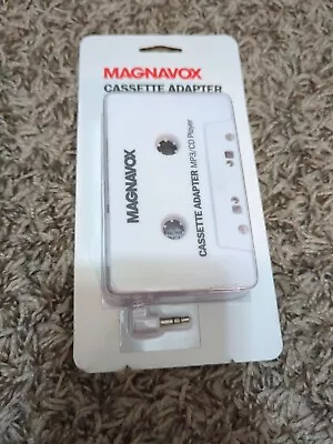 Magnavox Cassette Adapter - Smart Phone/MP3/CD Player To 3.5mm Adapter - NEW • $3.90