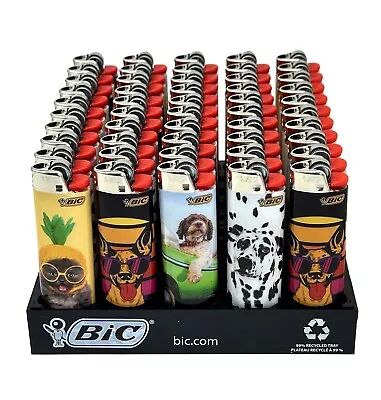 50x Large Bic Lighters Maxi Multi Color Cigarette Lighter Australia • $69.95