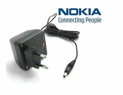 £11.95 • Buy Genuine Nokia ACP-7E EU Mains Charger Big Pin 3.5mm 3310 6210 6310 7110 8310