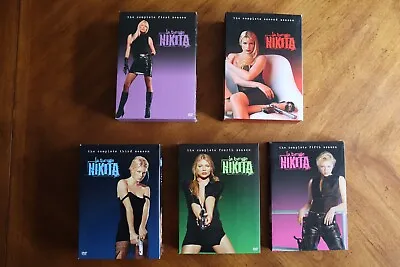 La Femme Nikita Complete Seasons 1-5  Box Set DVD Lot Cult Classic Series • $80.75