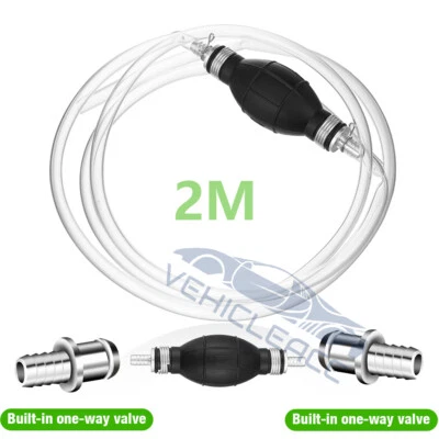 $7.89 • Buy Largest Manual Hand Siphon Syphon Transfer Pump Fluid Liquid Water Gas Gasonline