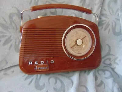 Vintage Steepletone Radio • £1