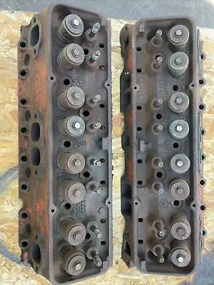 GM 3782461 Cylinder Heads Small Block Chevy Camel Hump Fuel 194 150 OEM 1964 • $599.98