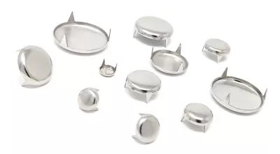 Nail On Metal Glides 3 Prong Chair Furniture Sofa Leg Studs - Made In Germany • £15.30