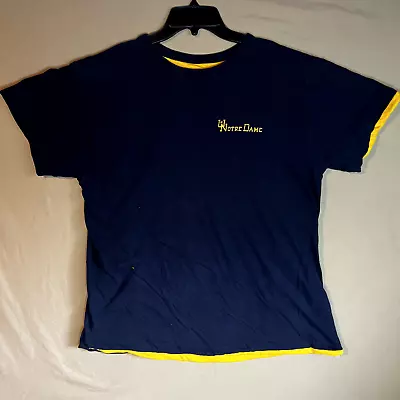 1980s Vintage CHAMPION Notre-Dame Reversible Shirt Size XL Tee • $40