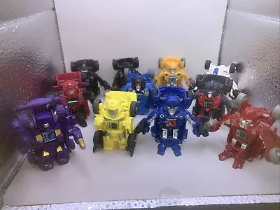 TRANSFORMERS LOT Of 11 BOT SHOTS Mini Action Figures Robots HASBRO TOMY • $49.99