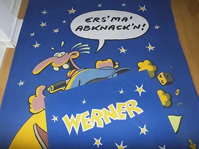 £87.65 • Buy Werner Bedding 135x200 80x80 Ers' Ma' Crack Down! Brösel 90s Vintage Comic BW