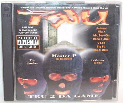 Tru - Tru 2 Da Game ( CD ) No Limit Records 1997 Master P C-Murder Silkk Shocker • $34.95