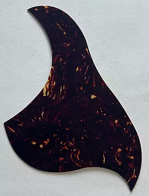 Brown Tortoise Pickguard Fit Yamaha APX-6A Style Self Adhesive Acoustic Guitar • $17.99