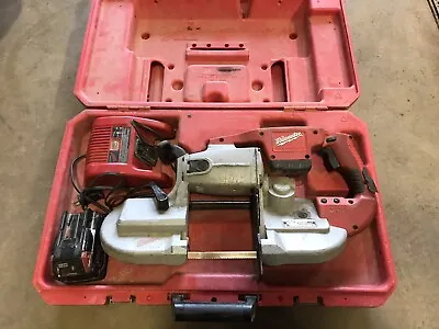 Milwaukee Deep Cut Band Saw Kit 0729-21 M28 28V - Battery Charger Case  TESTED • $200