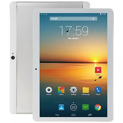 10 In Android 10 4G LTE HD Tablet Computer PC GPS Wifi Dual Camera 10 Core 128G • $79.99