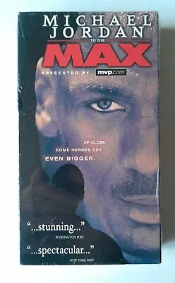 Sealed Brand New Michael Jordan To The Max VHS2000 Nba Entertainment  MJ#23  • $9.99