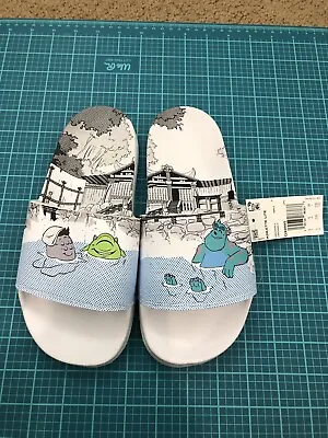 Adidas Disney Monsters Inc Monsters University Adilette Lite Slides Mens Size 5 • $25