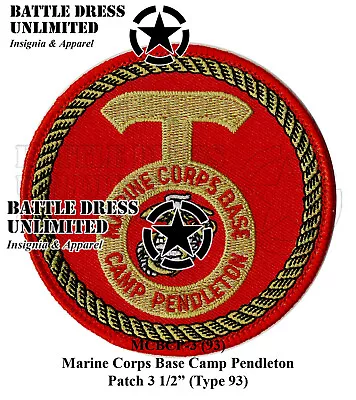 MCB Camp Pendleton Patch (CamPen) • $8