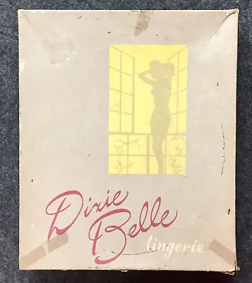 1950s Dixie Bell Lingerie Box Panties Corset Bra She Shed Burlesque Vintage PC • $17.11