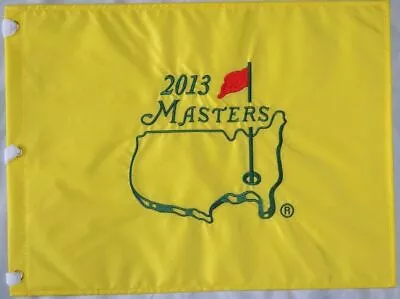 2013 MASTERS Official EMBROIDERED Golf Pin FLAG Sealed - Won By ADAM SCOTT • $94.95