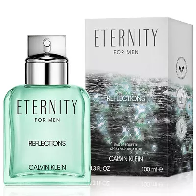 Calvin Klein ETERNITY FOR MEN REFLECTIONS EdT 100ml 🎁 NEXT DAY DELIVERY 🎁 • £43.99