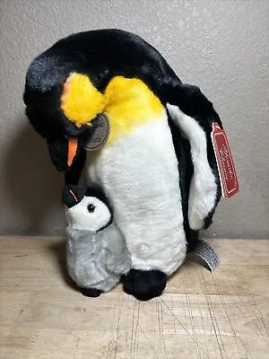 NWT Russ YOMIKO CLASSICS MOMMY & BABY PENGUIN Set Stuffed Animal PLUSH SOFT TOY • $19.99