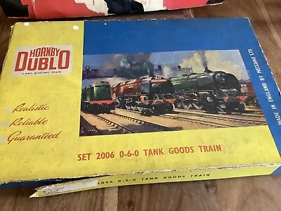 HORNBY DUBLO SET 2006 0-6-0 TANK GOODS TRAIN Not The Full Set • £45