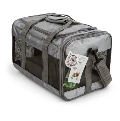 Sherpa To-Go Medium Grey Pet Carrier - Airline Approved • $23.99